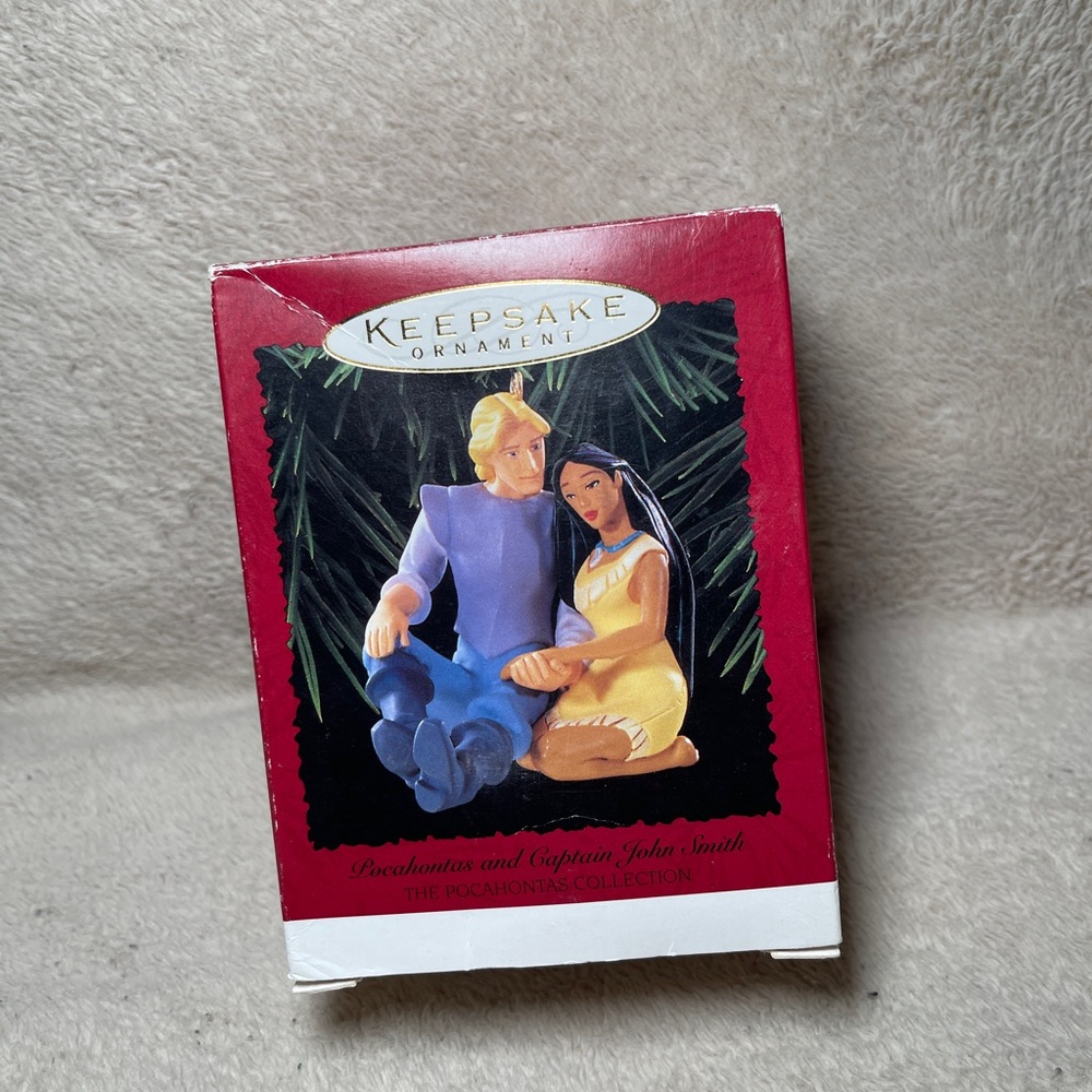 Hallmark Disney Pocahontas and John Smith Ornament